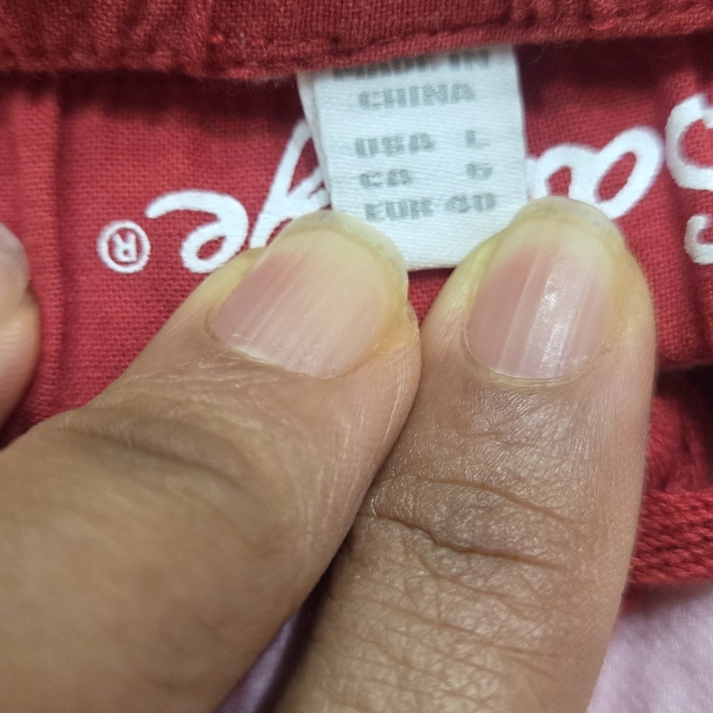 PJ Salvage Pink and Red Bow Pajama Set - Top Size Medium And Large For The Pants - Picture 6 of 11